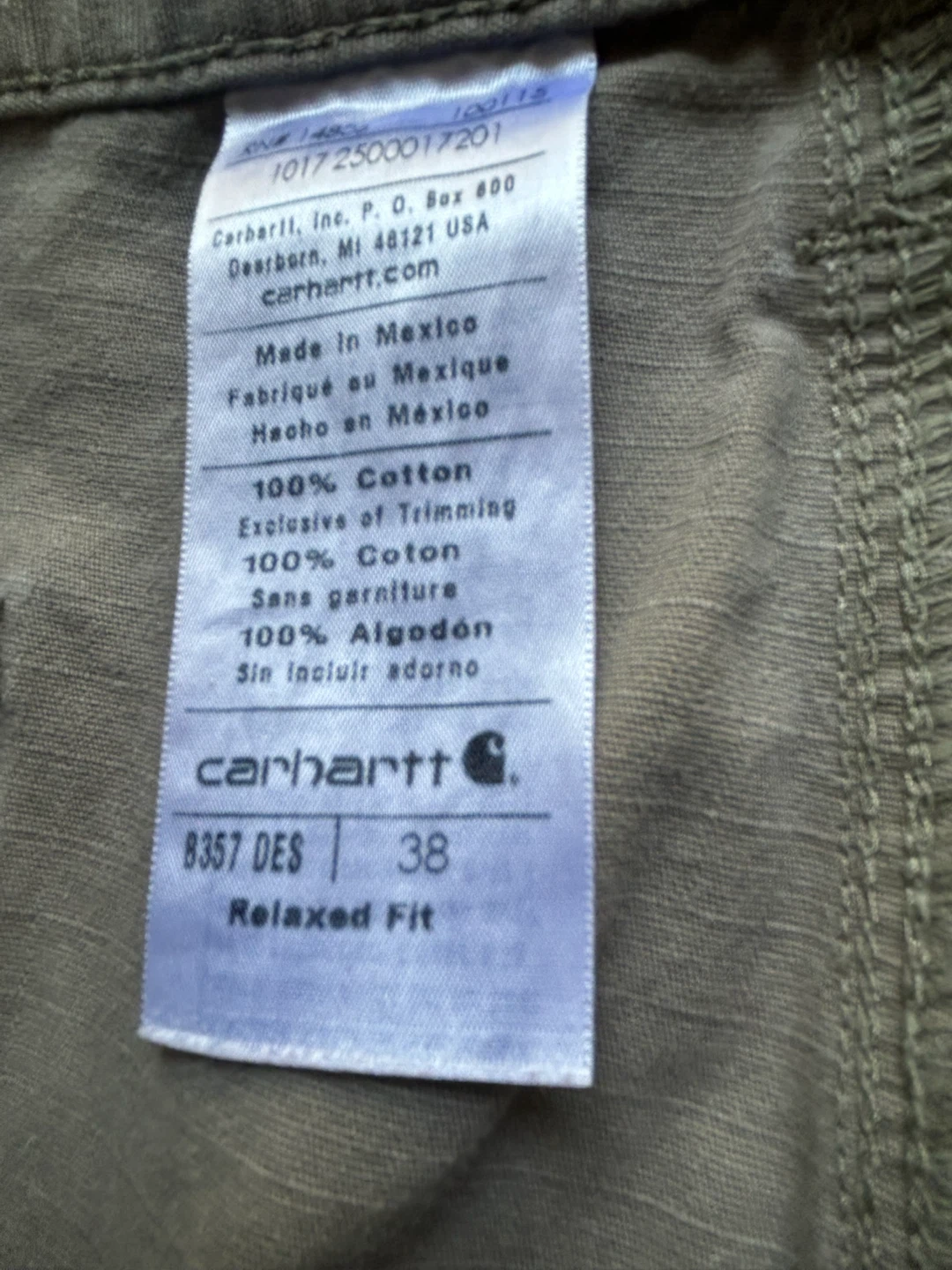 Carhartt Relaxed Fit Cargo Shorts - photo 4