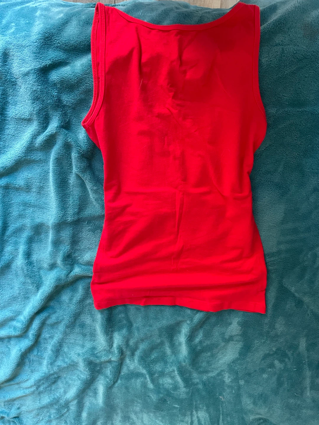 ATMOSPHERE The Stretch Vest Red Tank Top Size 6