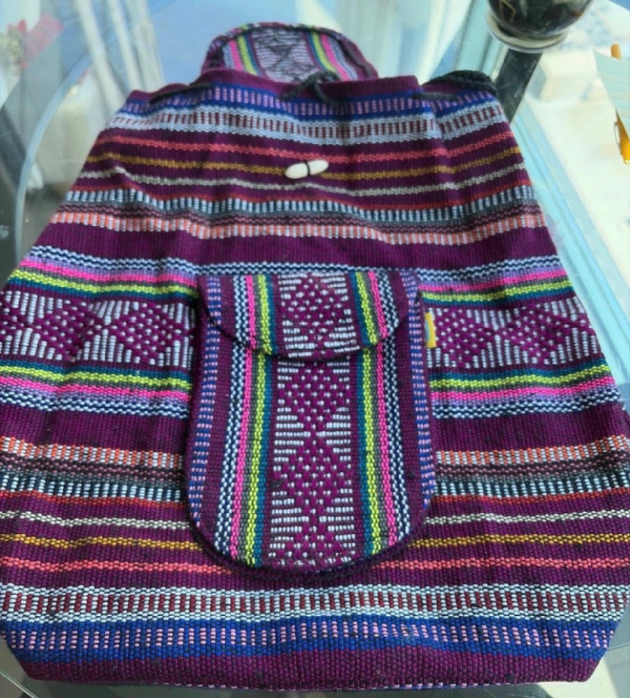 Woven Backpack