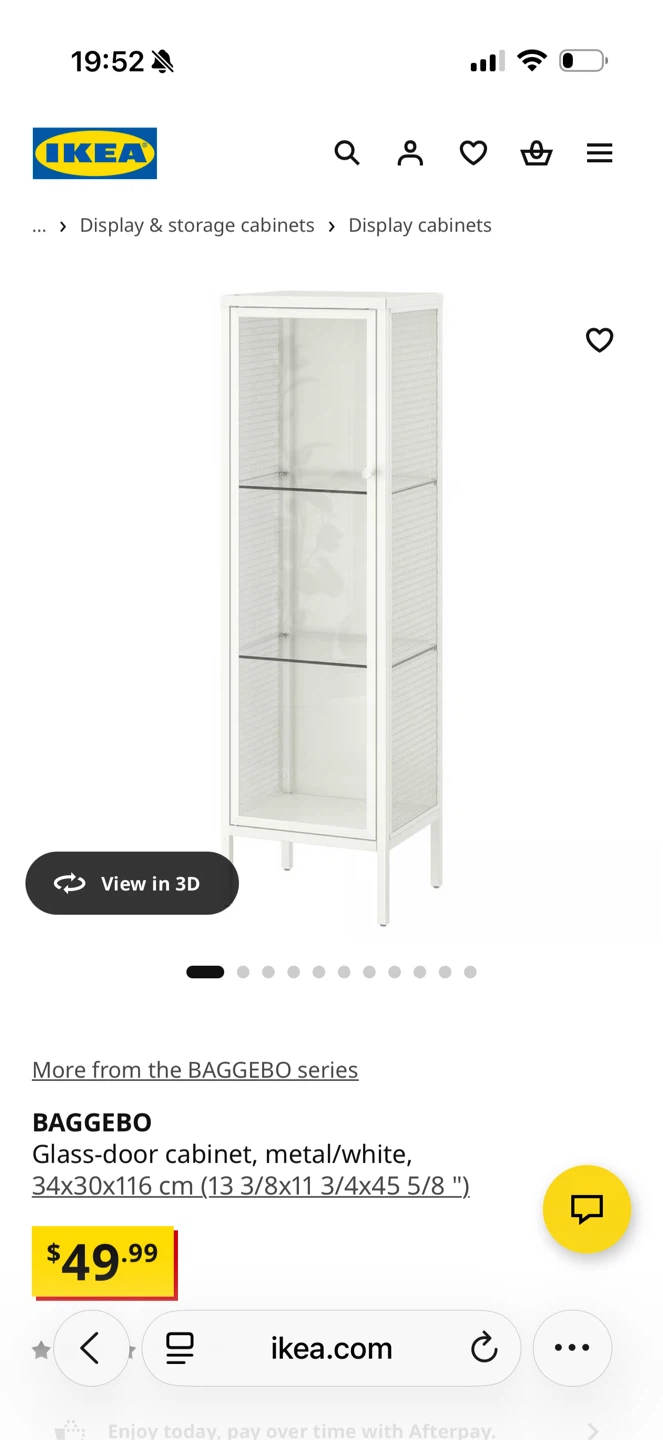 IKEA Glass Cabinet