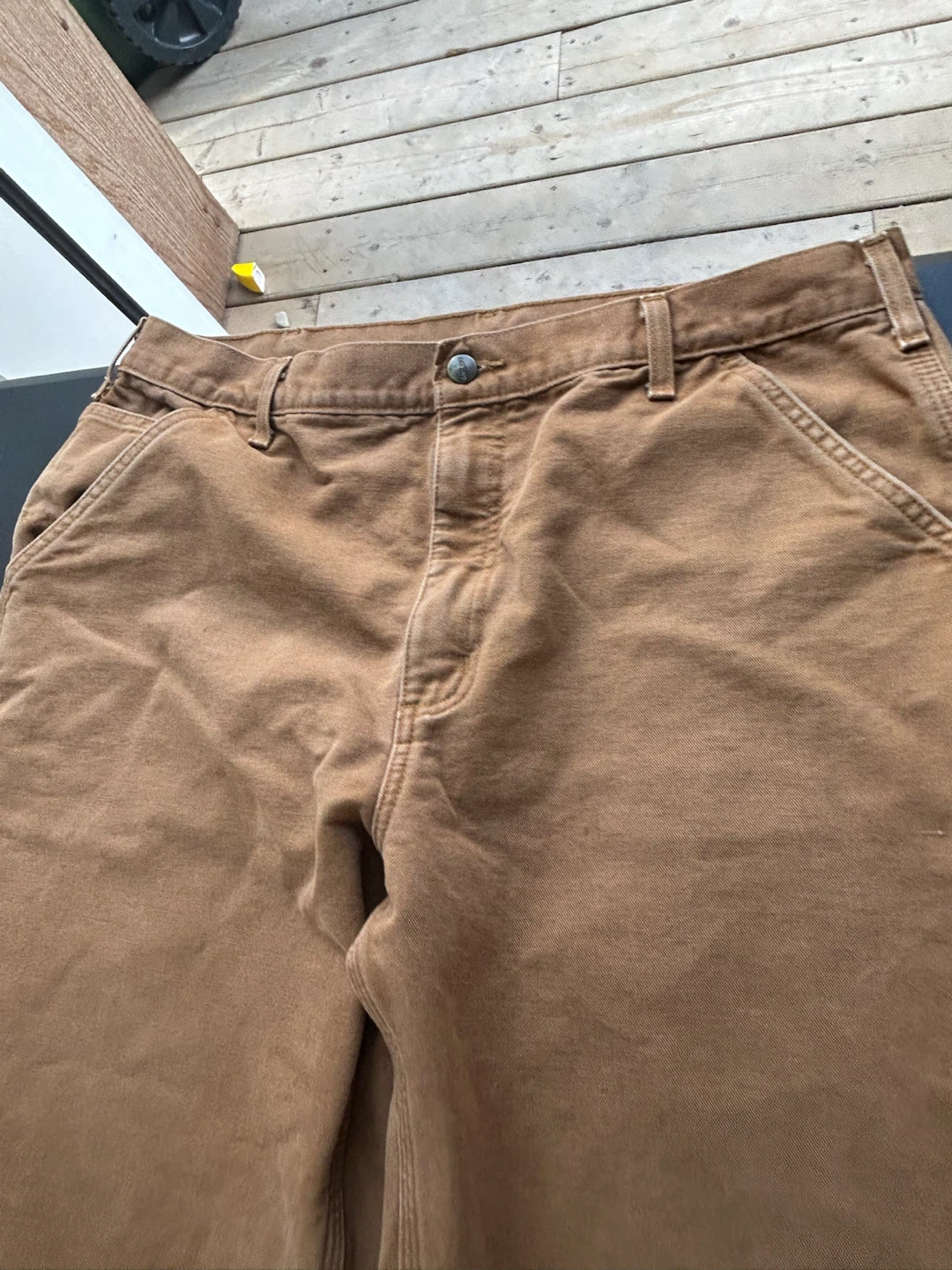 Carhartt B111 BRN Original Dungaree Fit Pants - photo 2
