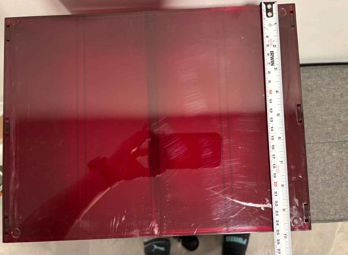 IKEA Red Stackable Storage Boxes for Kallax - photo 4