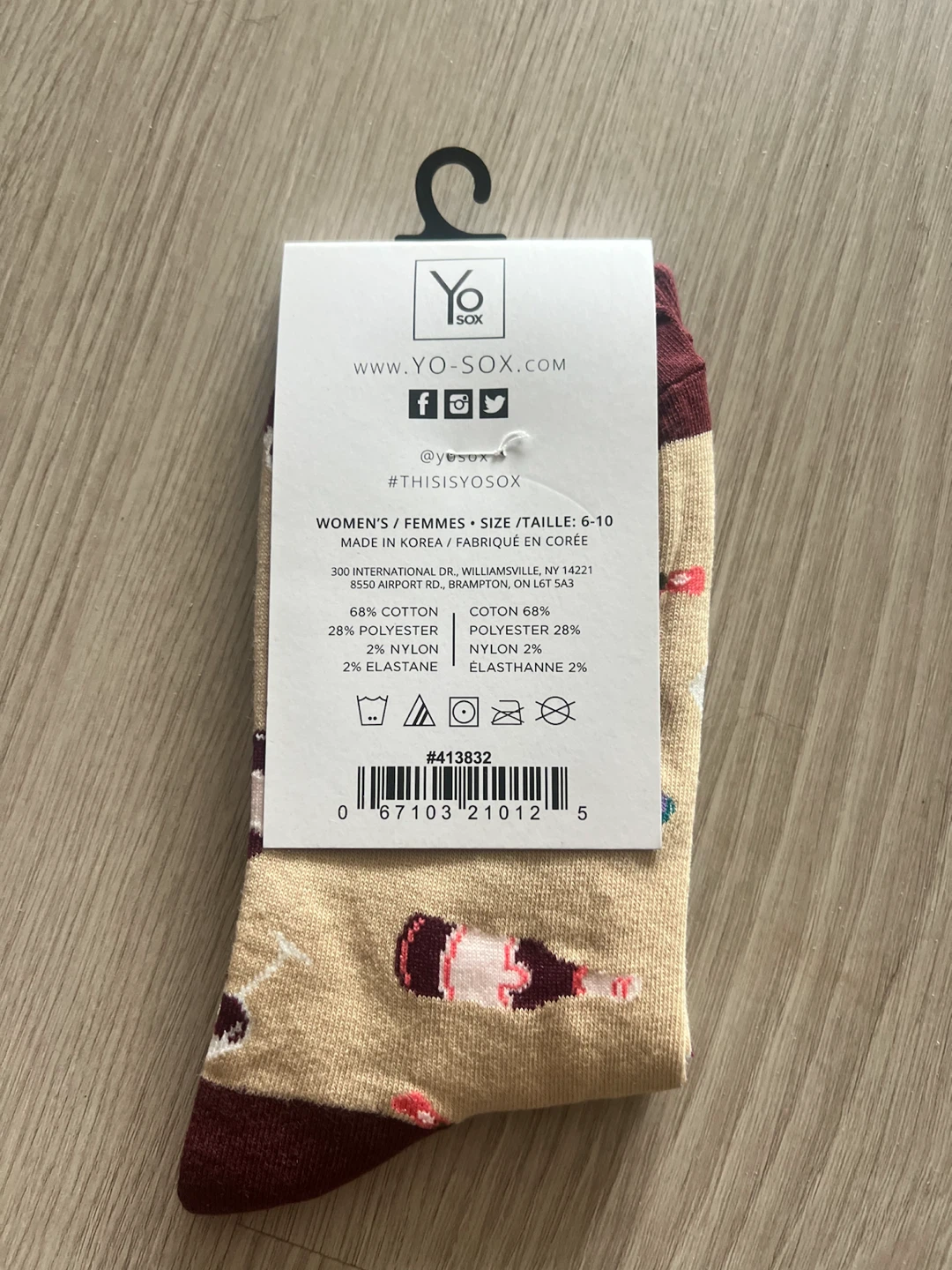Yo Sox Women's Socks Size 6-10 - photo 2