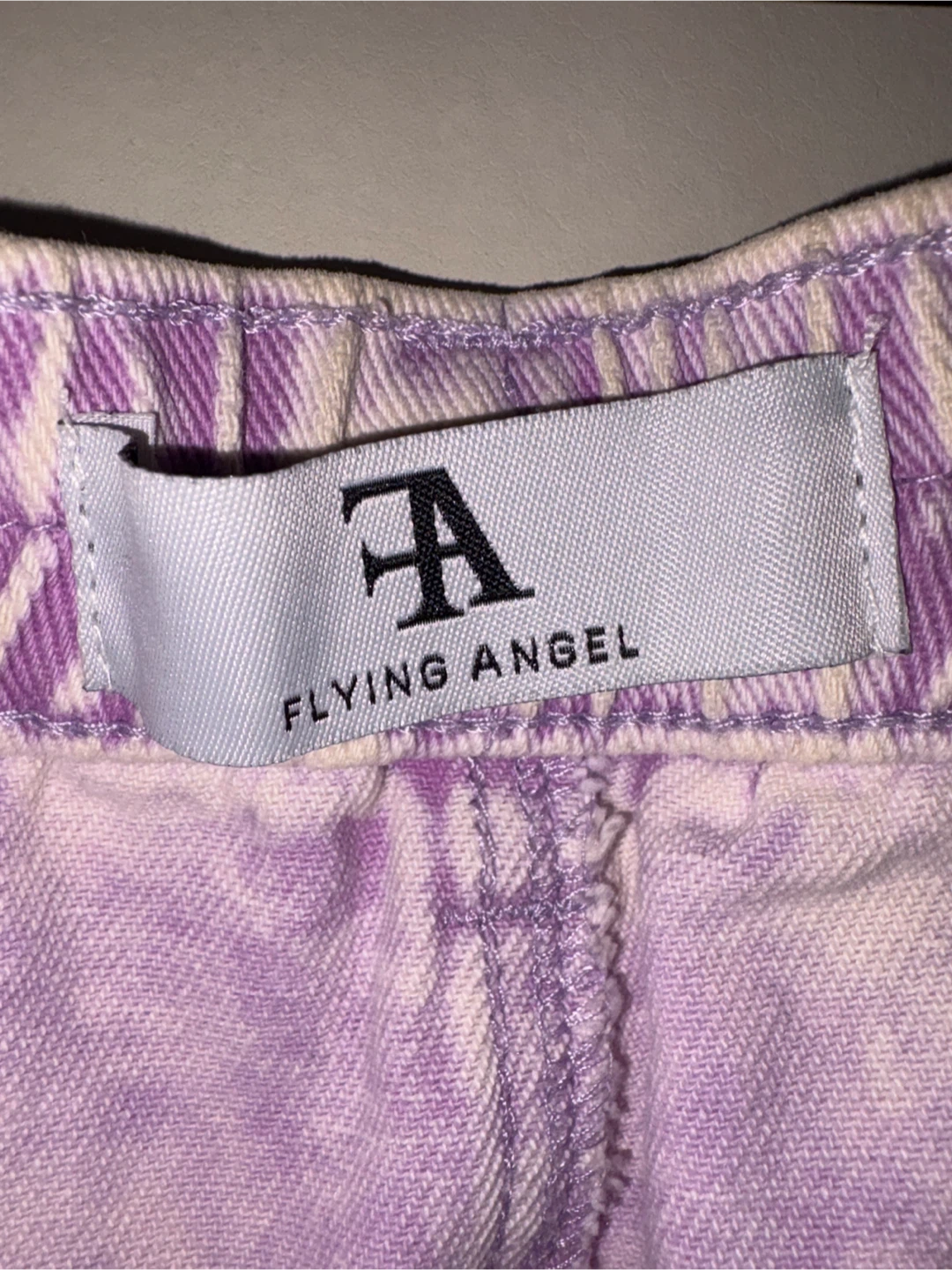 Flying Angel Purple Acid Wash Jeans - photo 3