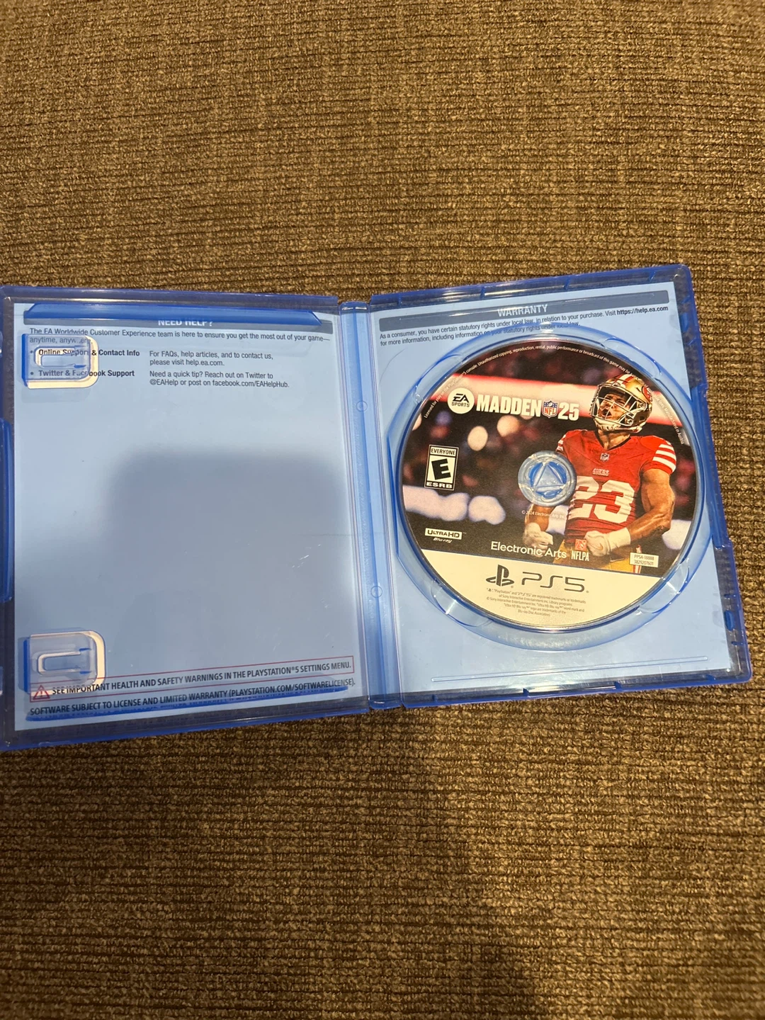 NBA 2K25 and Madden 25 PS5 Video Games - photo 2