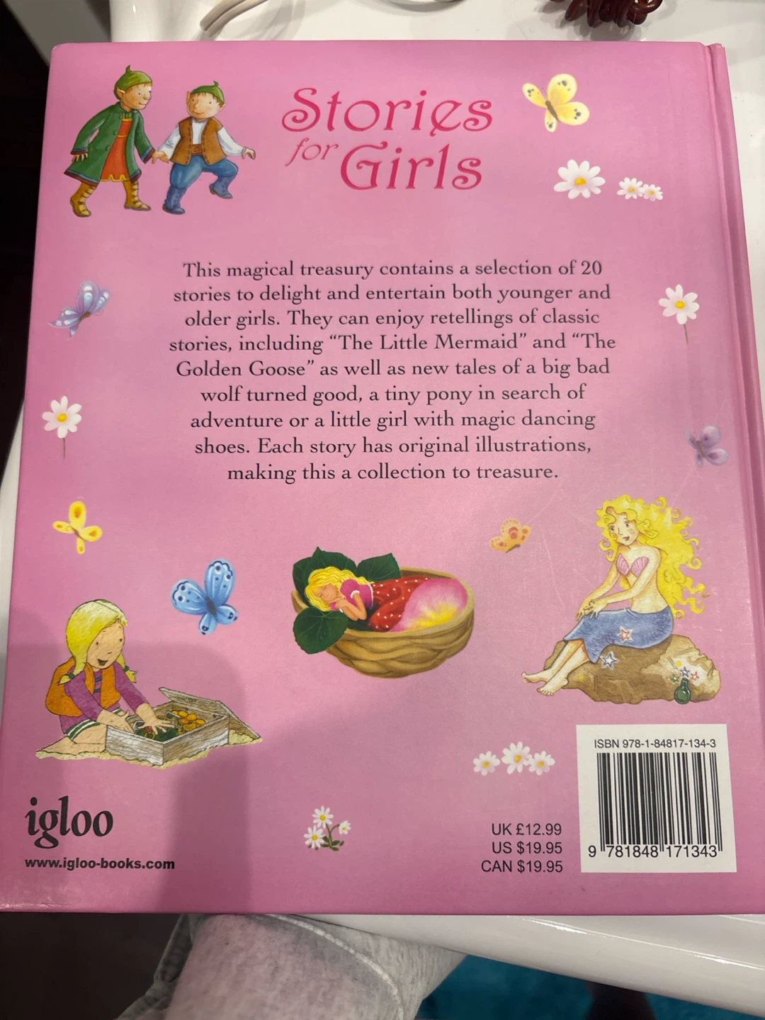 Stories for Girls Hardcover Book by Igloo - photo 2