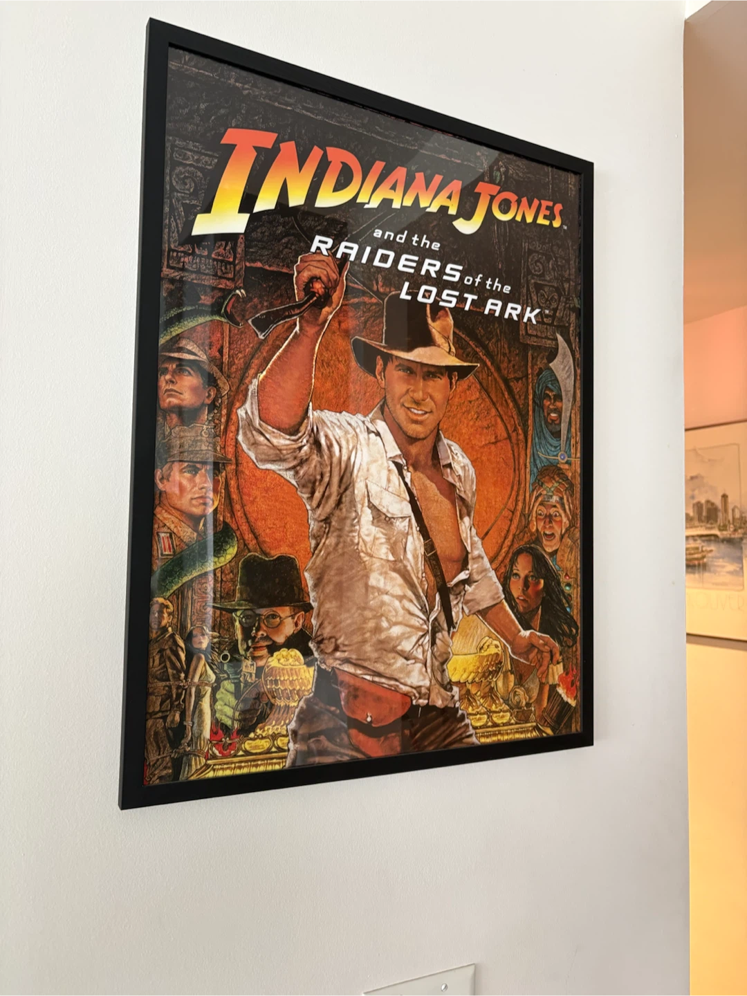 Indiana Jones Framed Movie Posters