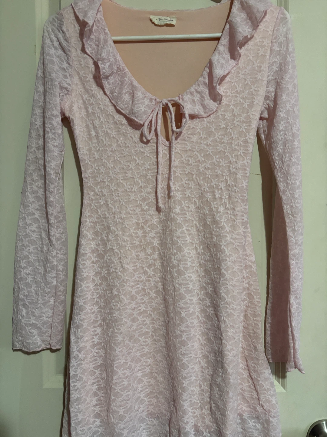 See You Monday Pink Floral Dress
