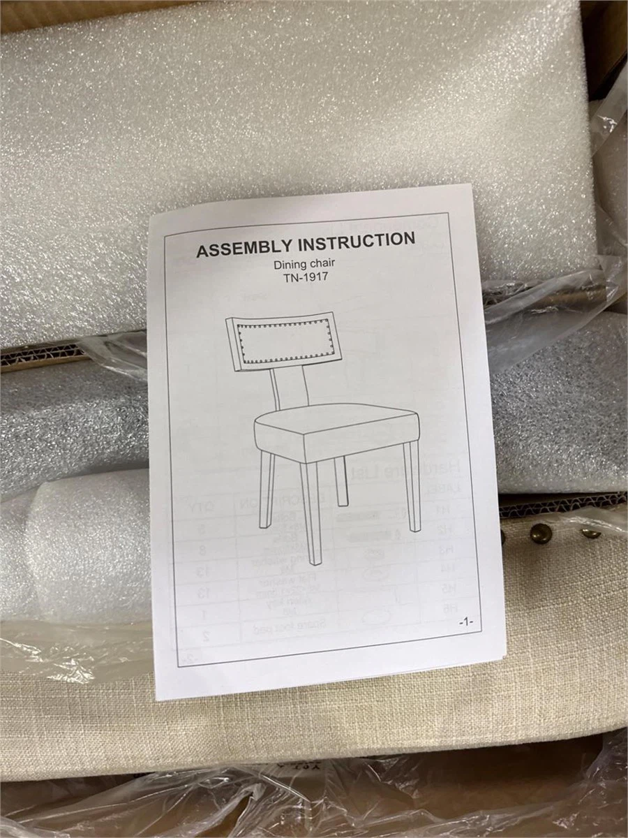 Brand New Dining Chair - Solid Wood, Nailhead Trim - photo 4