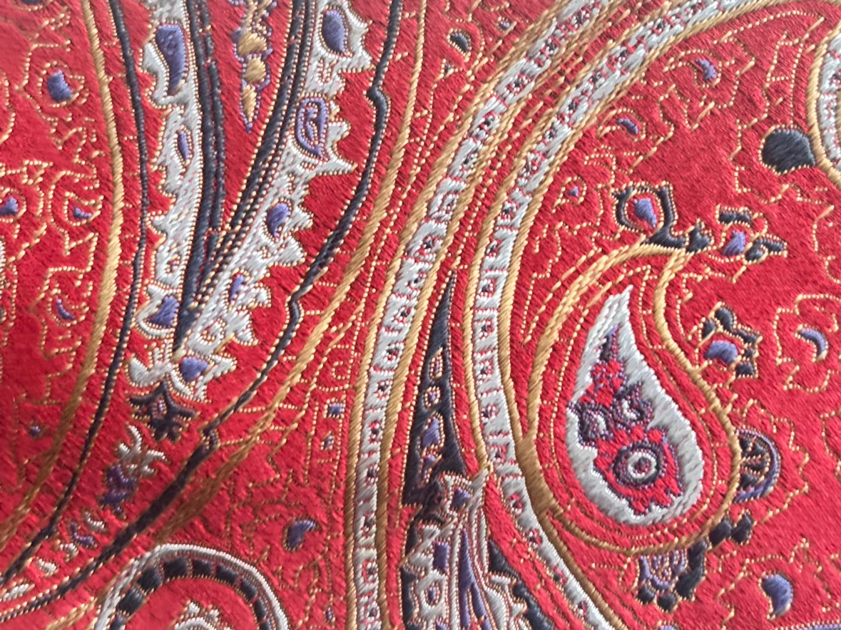 Forsyth of Canada Red Paisley Silk Tie - photo 4