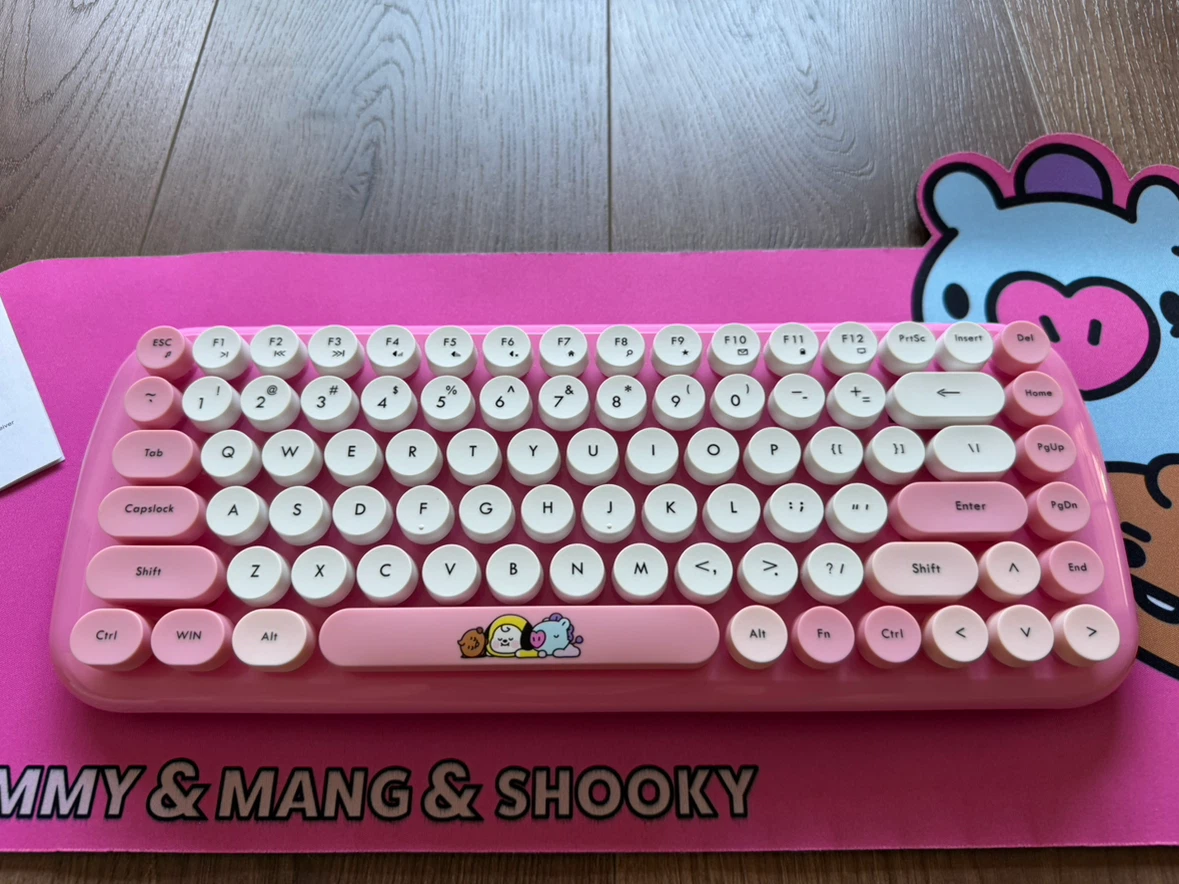 New BT21 Chimmy, Mang & Shooky Keyboard and Mouse Set - photo 2