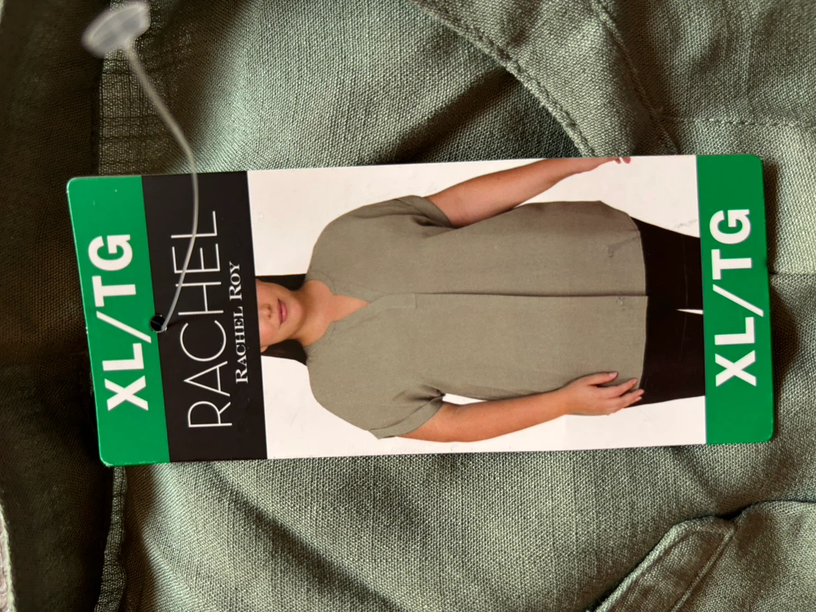 Rachel Rachel Roy Sage Green Tunic Shirt XL - photo 2