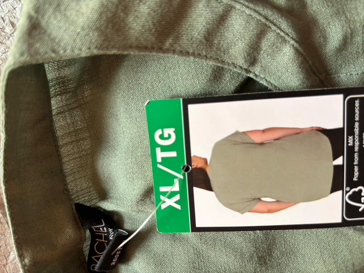Rachel Rachel Roy Sage Green Tunic Shirt XL - photo 3