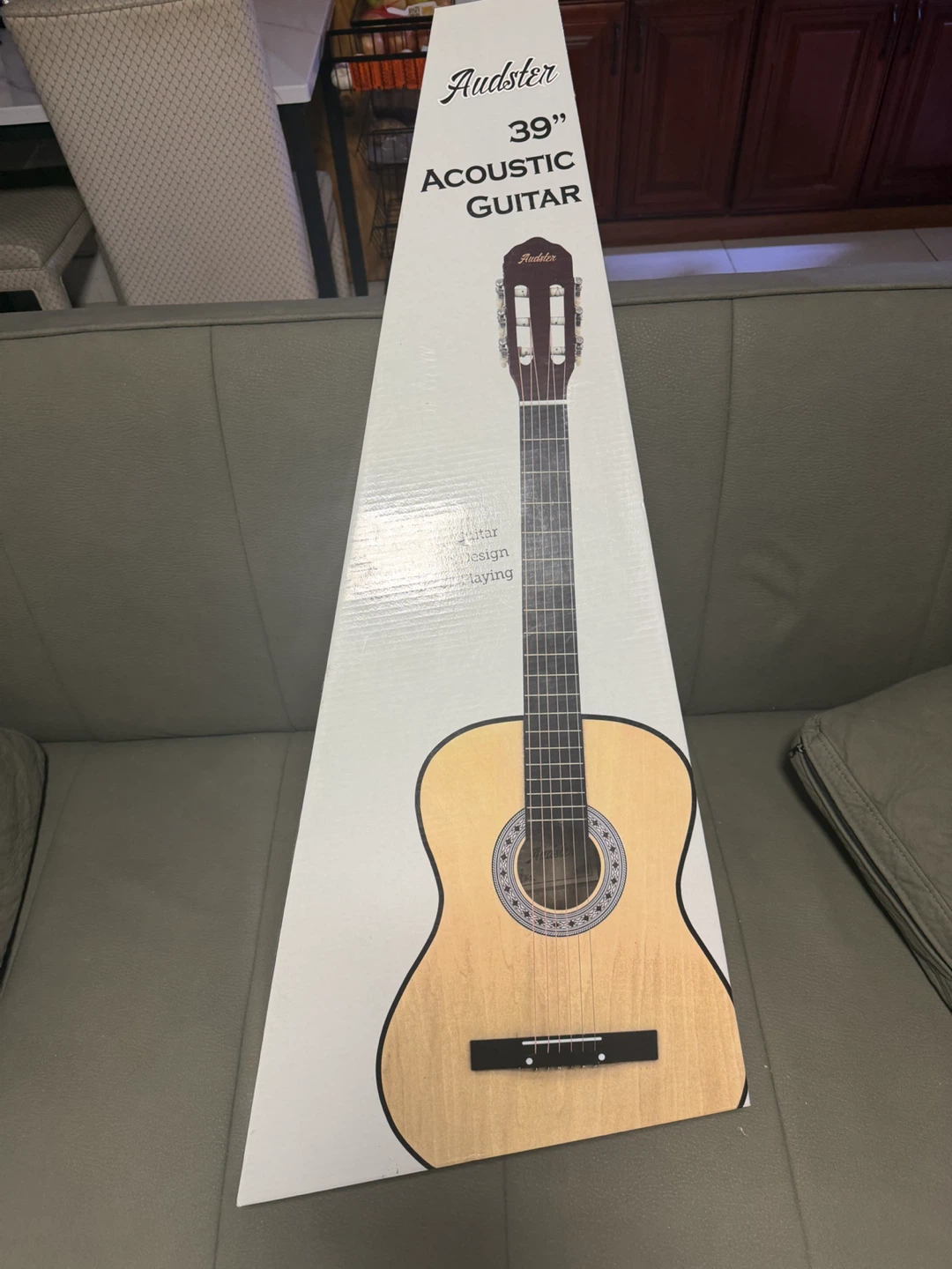 Audster 39 inch Acoustic Guitar - photo 3