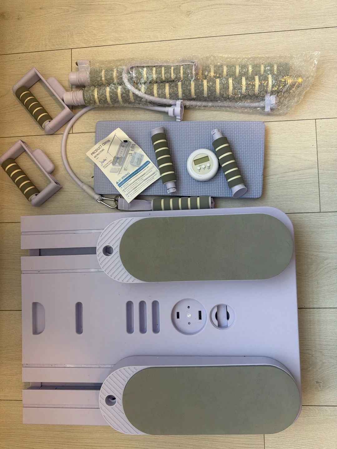 Portable Pilates Reformer Machine with Accessories