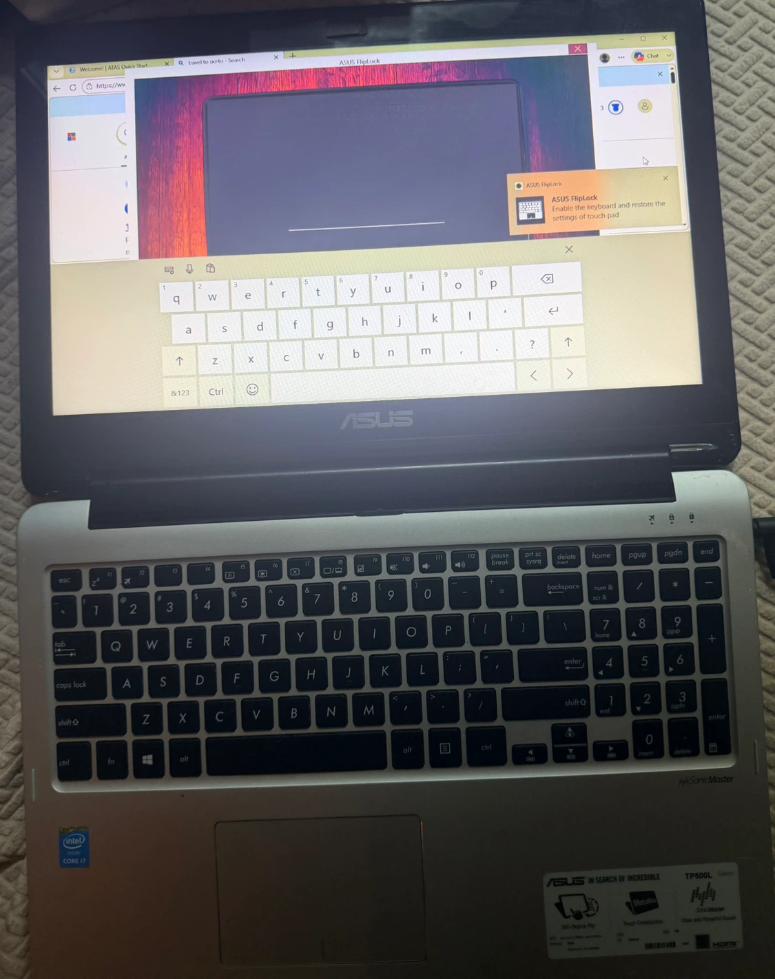 ASUS TP500LAB Laptop - photo 3