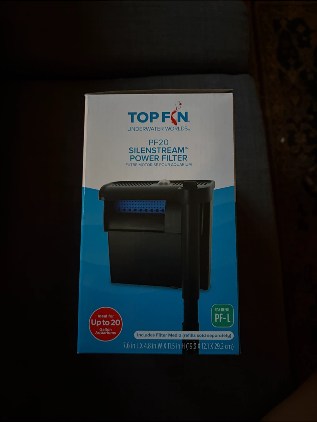 Top Fin PF20 Silentstream Power Filter - photo 3