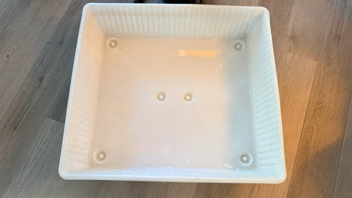 White Plastic Under Bed Storage - photo 2