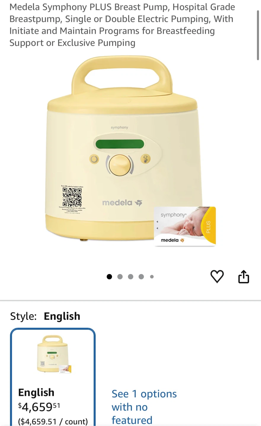 Medela Symphony PLUS Breast Pump - photo 4