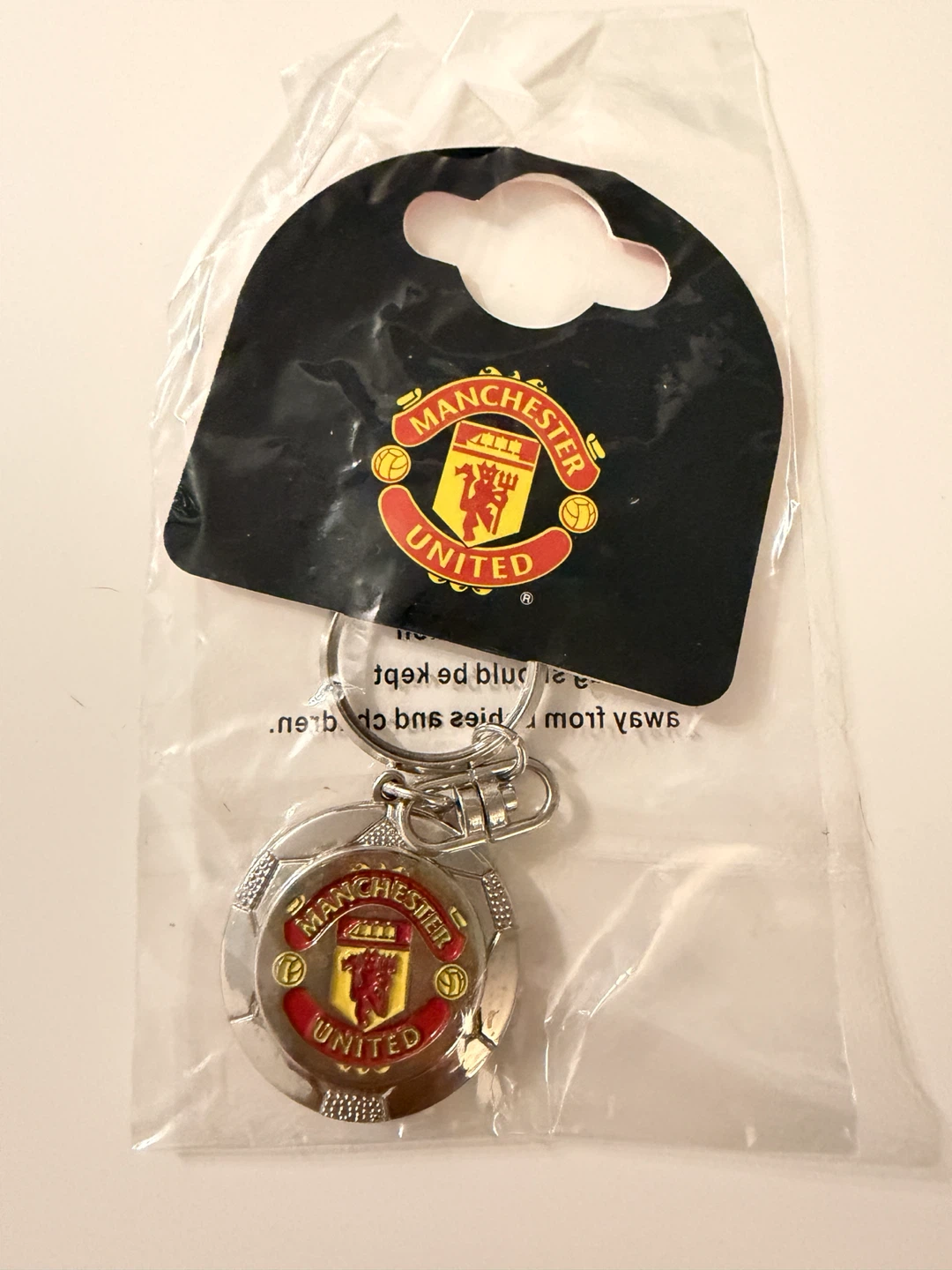 BNIB Official Manchester United Football Keychain