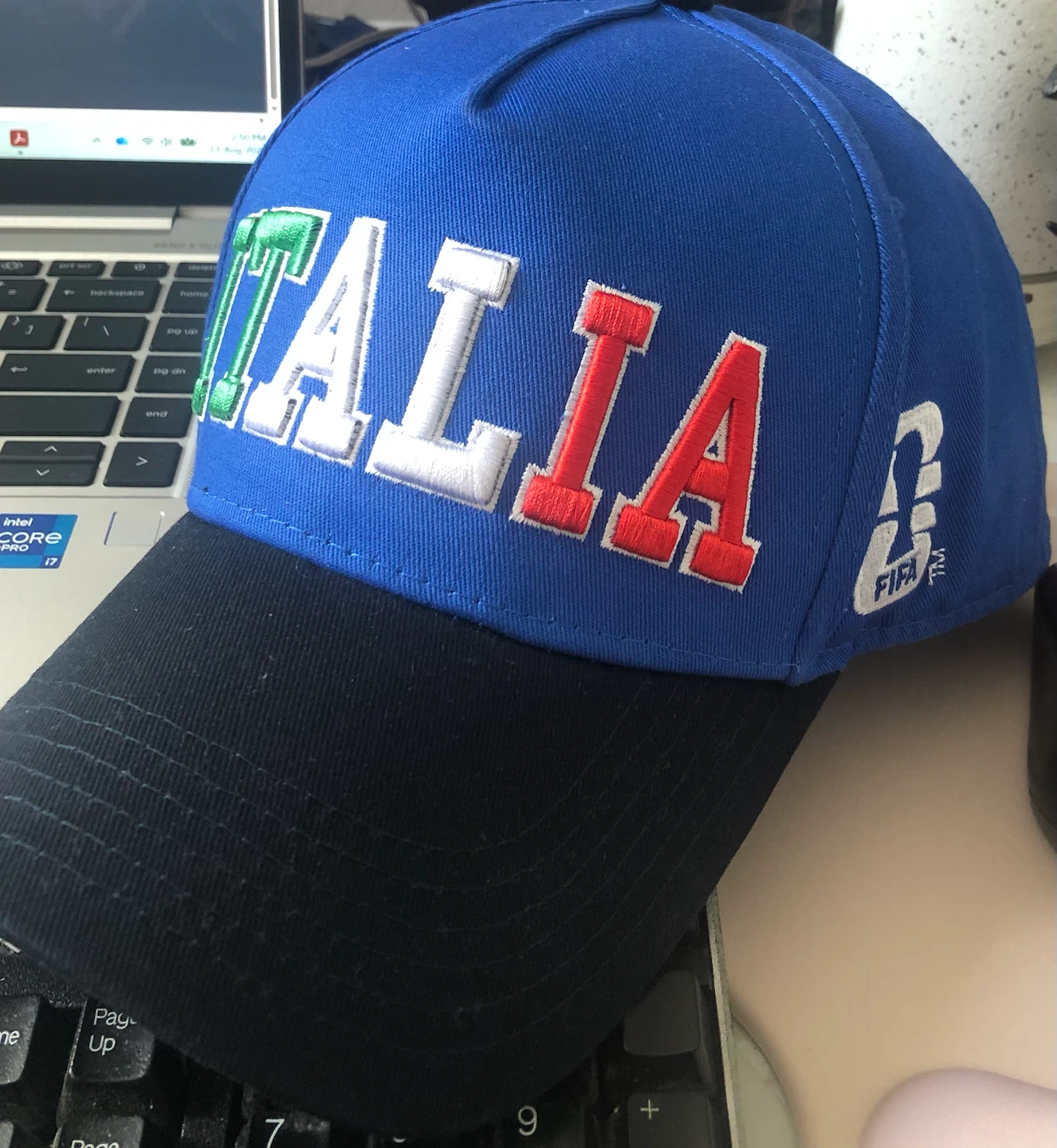 Authentic  FIFA Italia Baseball Cap