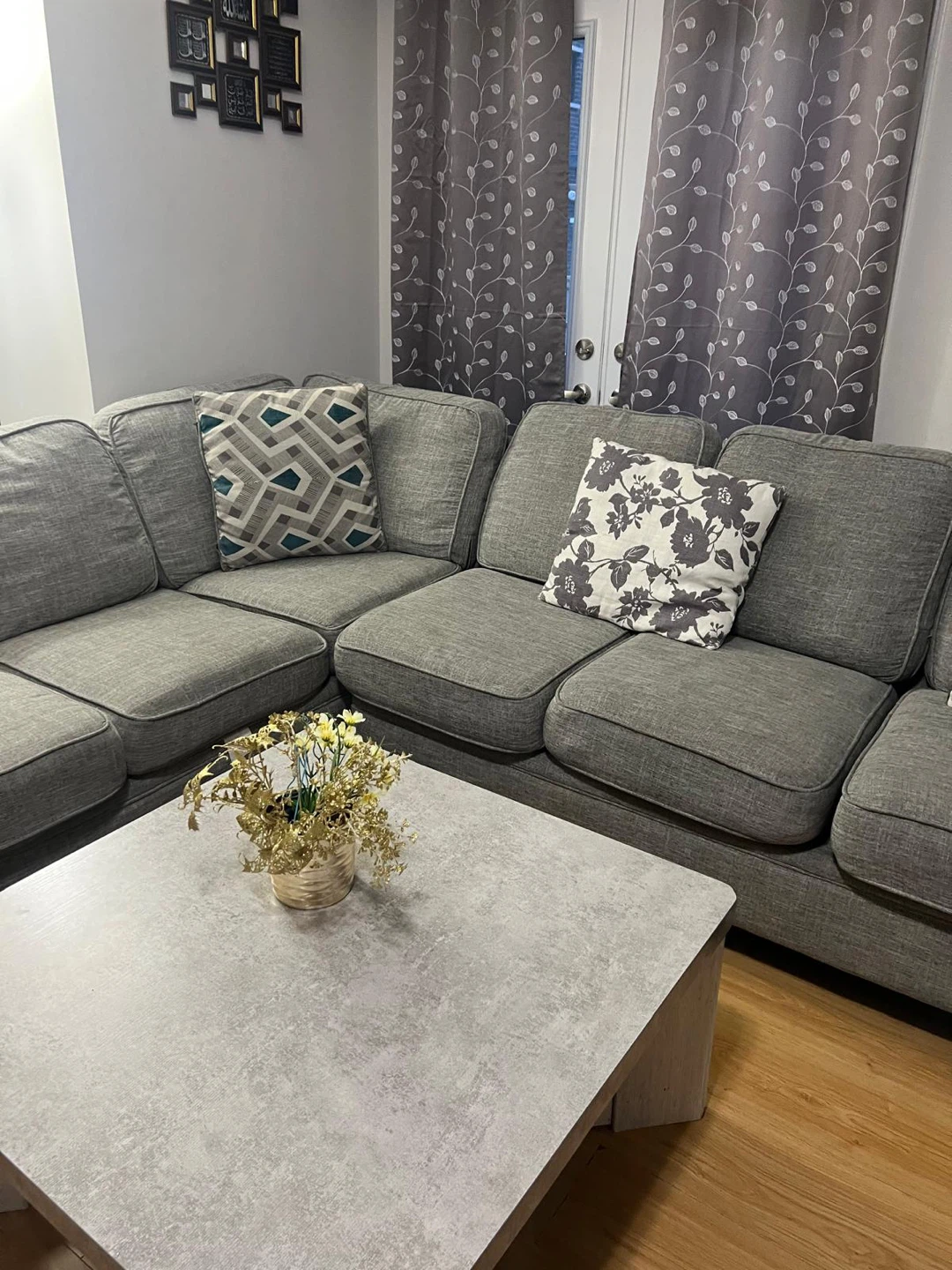 Grey Sectional Sofa