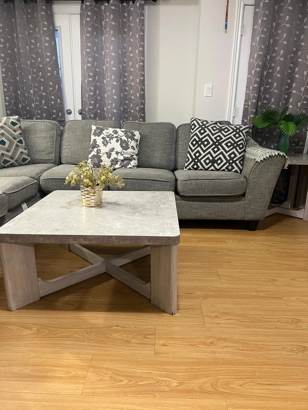 Grey Sectional Sofa - photo 2