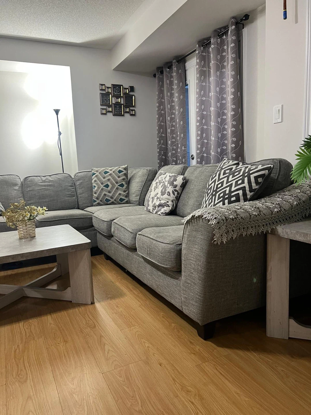 Grey Sectional Sofa - photo 3