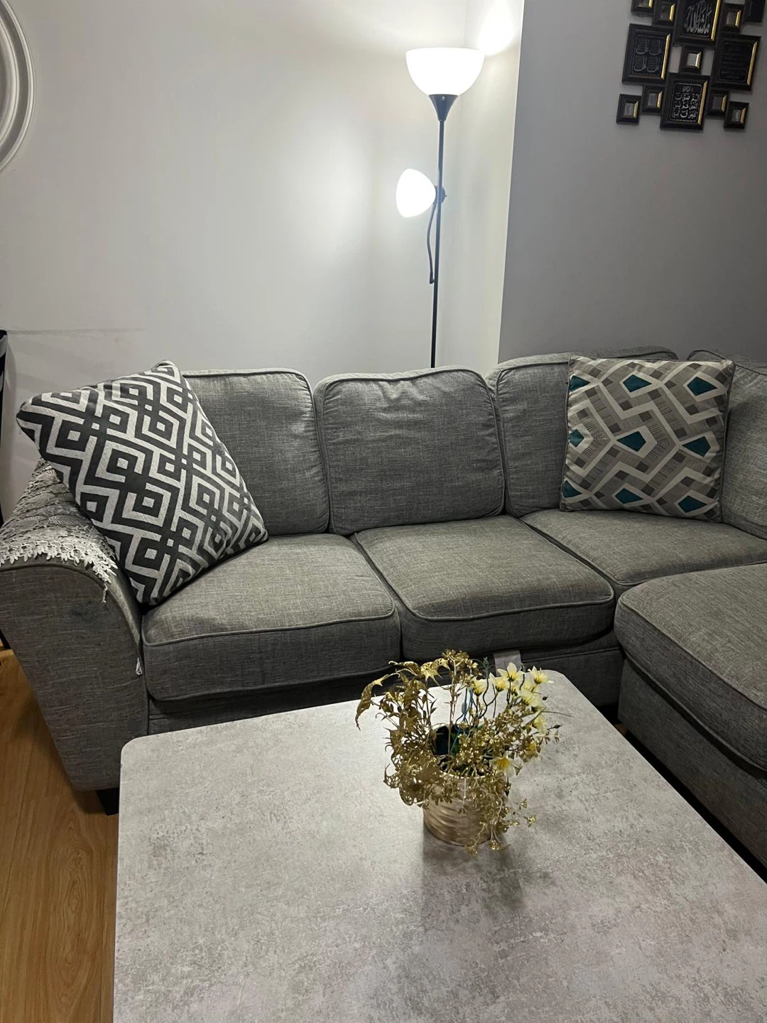 Grey Sectional Sofa - photo 5