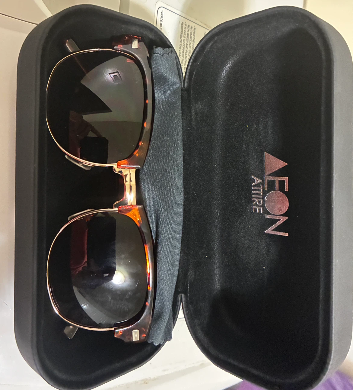 AEON ATTIRE LIGER Sunglasses Tortoise Shell - photo 2