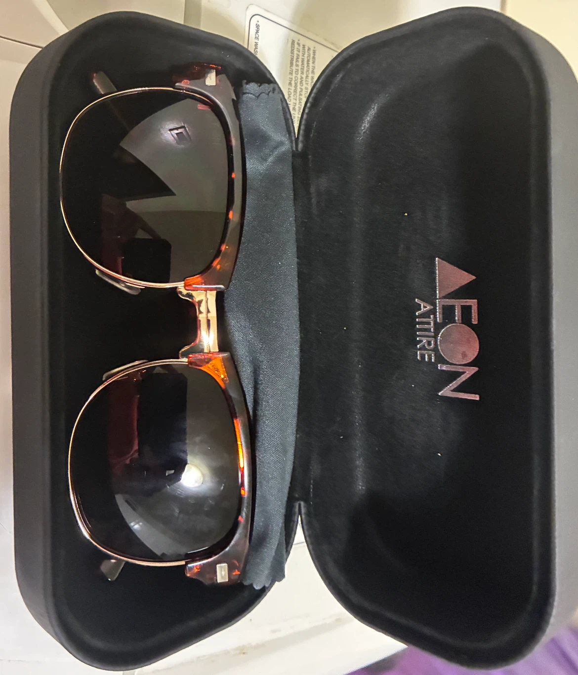 AEON ATTIRE LIGER Sunglasses Tortoise Shell - photo 4