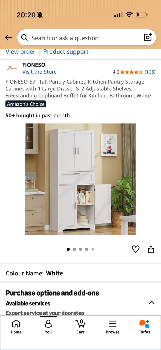 White Cabinet - photo 3