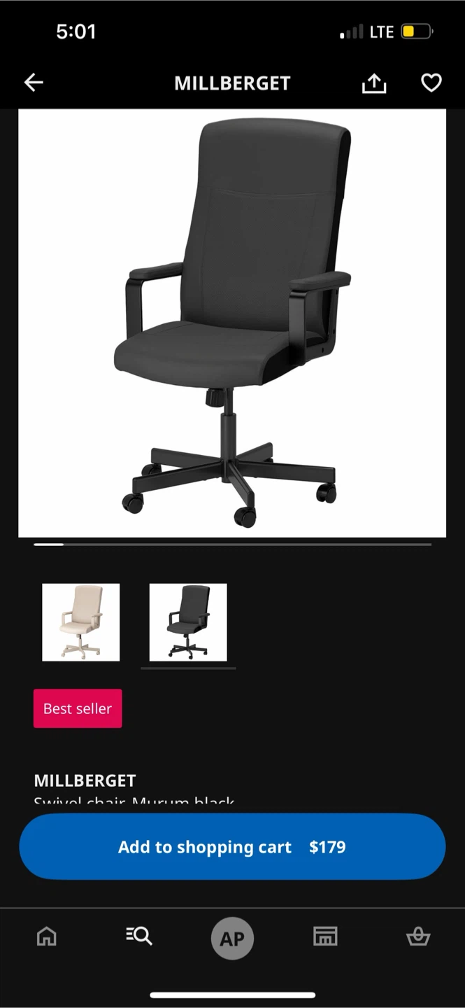 IKEA Millberget office chair - photo 2