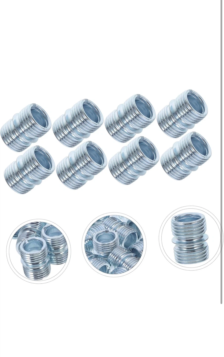 16pcs Threaded Insert Fasteners