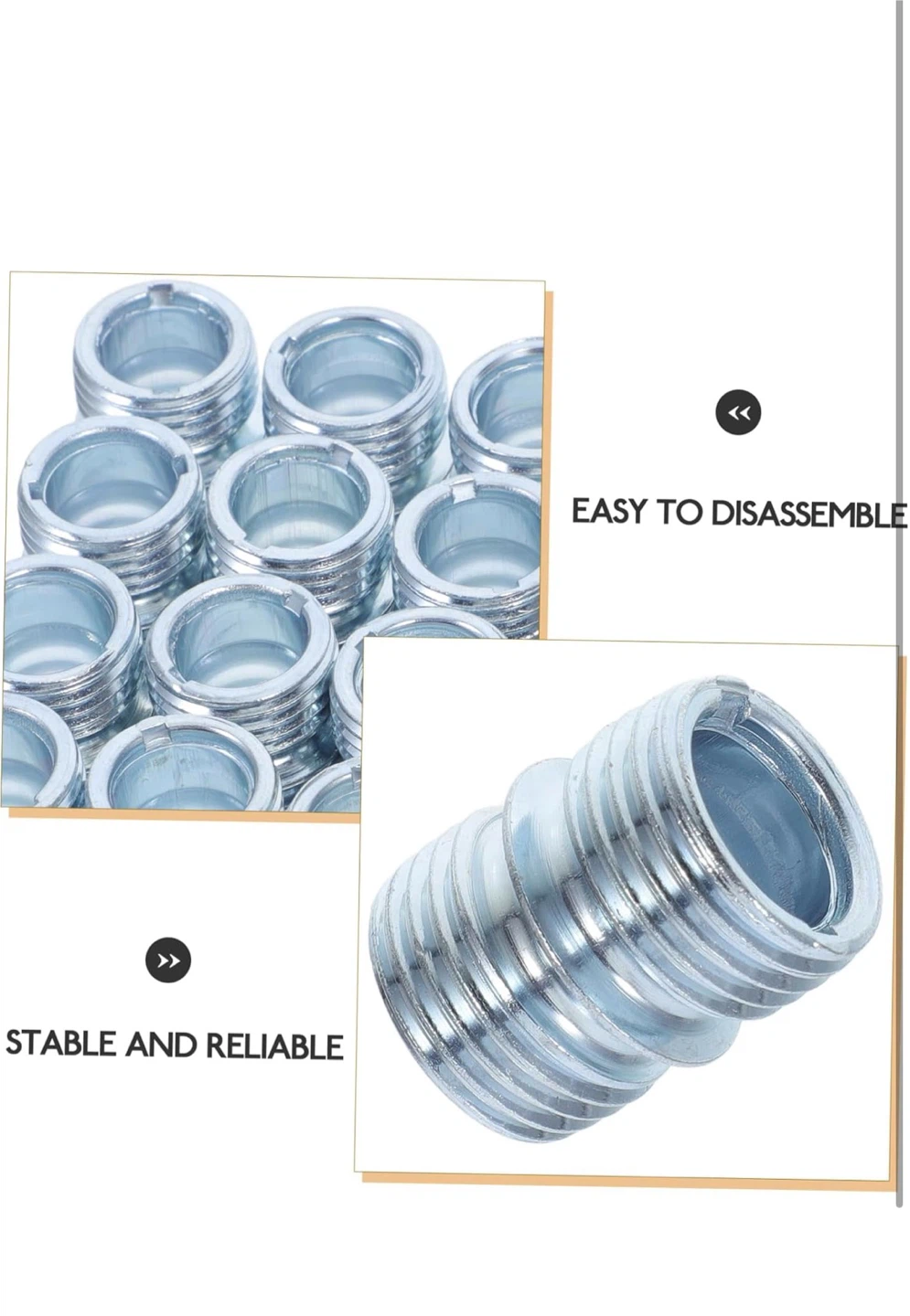 16pcs Threaded Insert Fasteners - photo 5