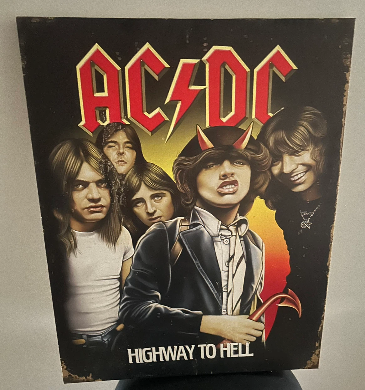 AC/DC Highway to Hell Canvas Art