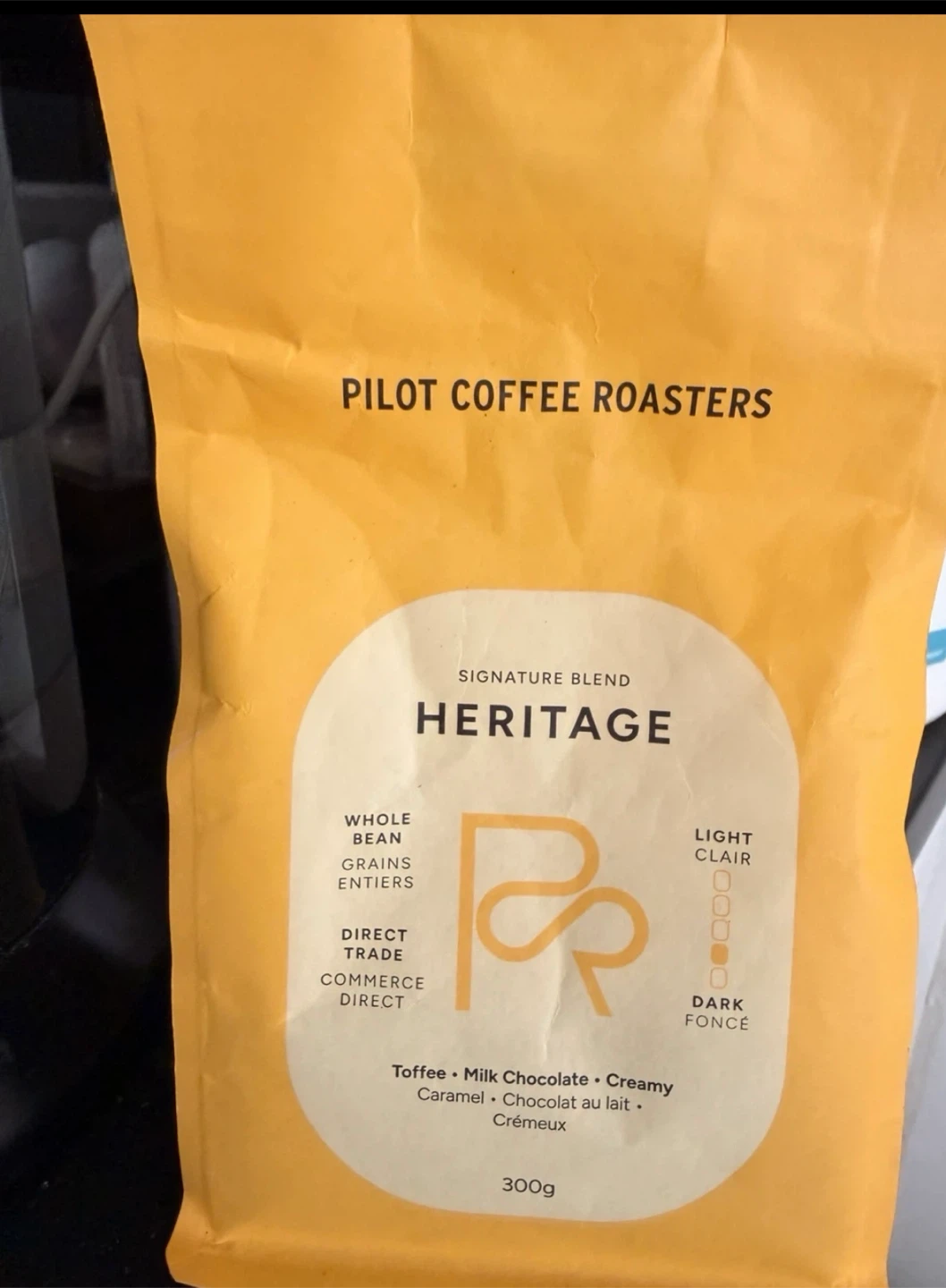Pilot Coffee Roasters Heritage Signature Blend Whole Bean Coffee