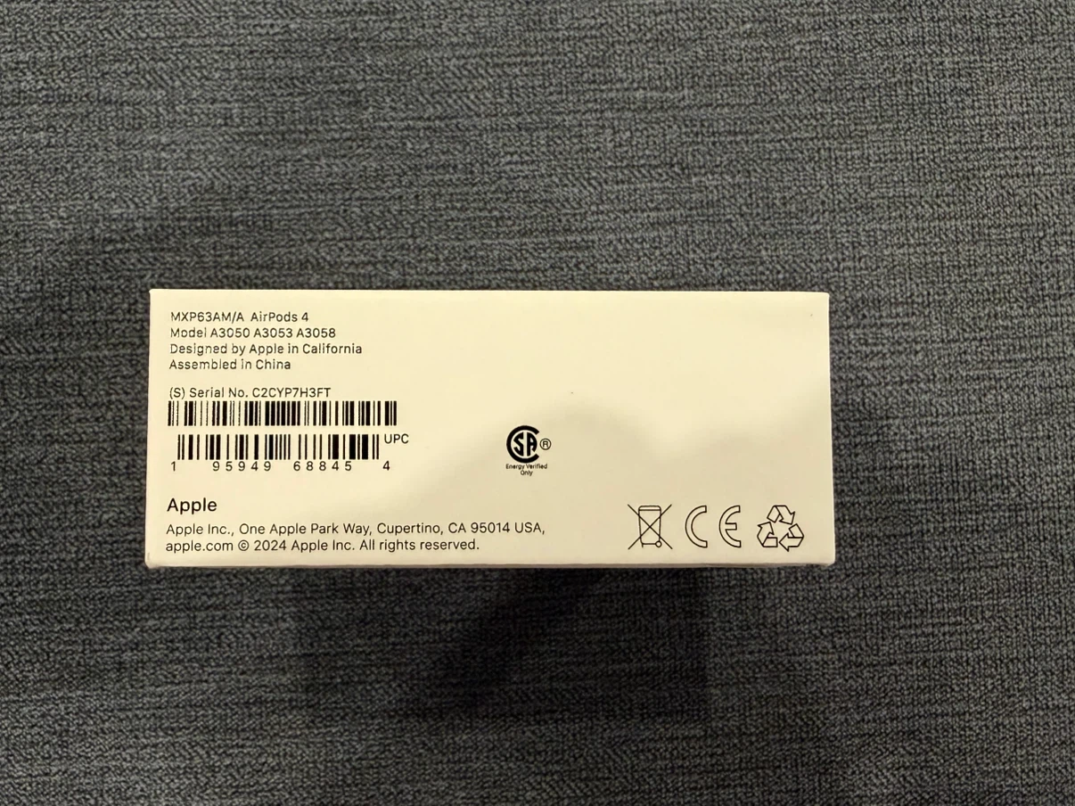Apple AirPods 4 - Brand New & Sealed - photo 5
