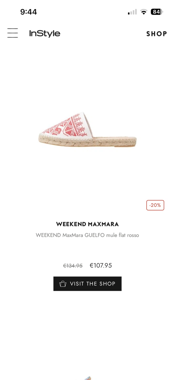 MaxMara Embroidered Espadrille Flats