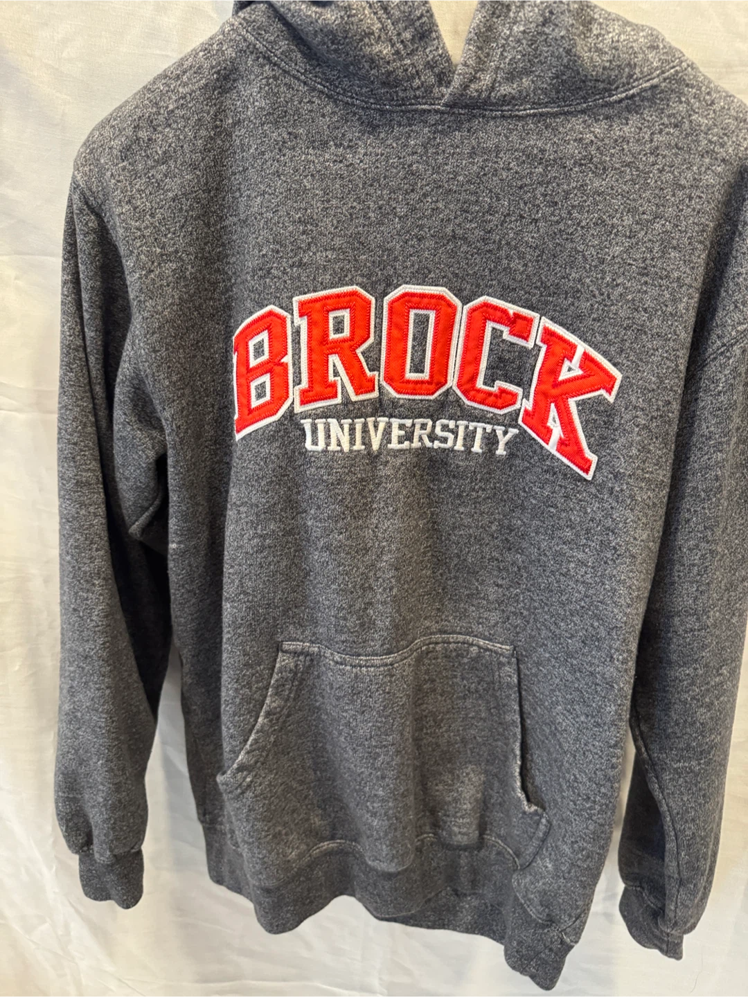 Brock University Grey Hoodie