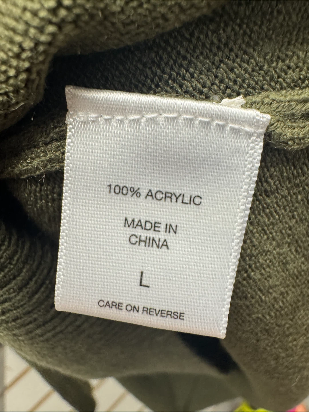 New York & Company Olive Green Sweater - photo 3