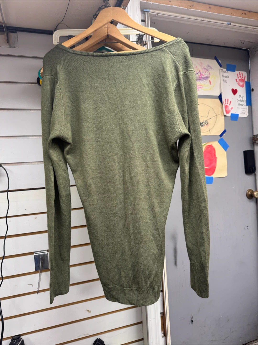 New York & Company Olive Green Sweater - photo 4