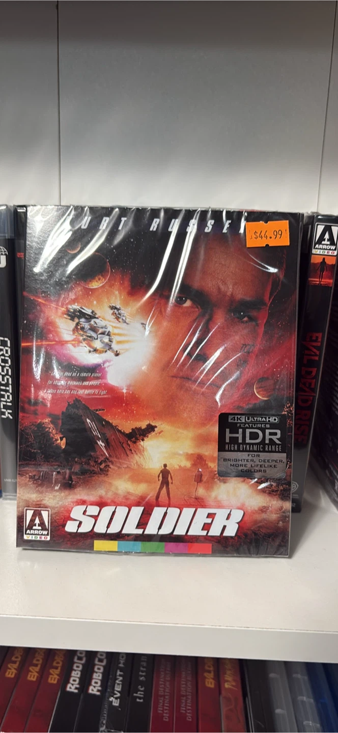 Arrow Video Soldier 4K Ultra HD Blu-ray