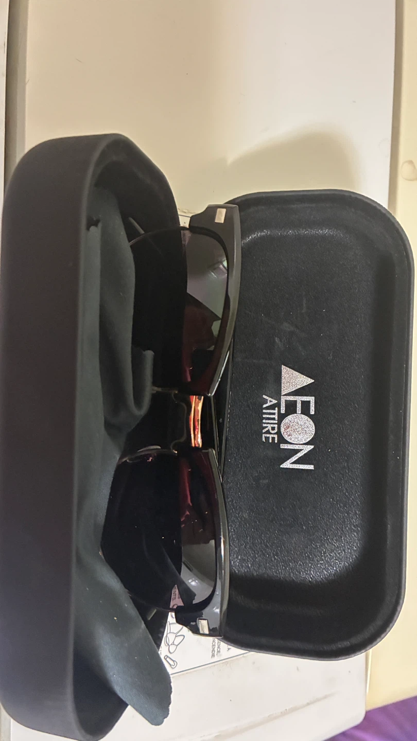 AEON ATTIRE Liger Sunglasses black rimmed - photo 5