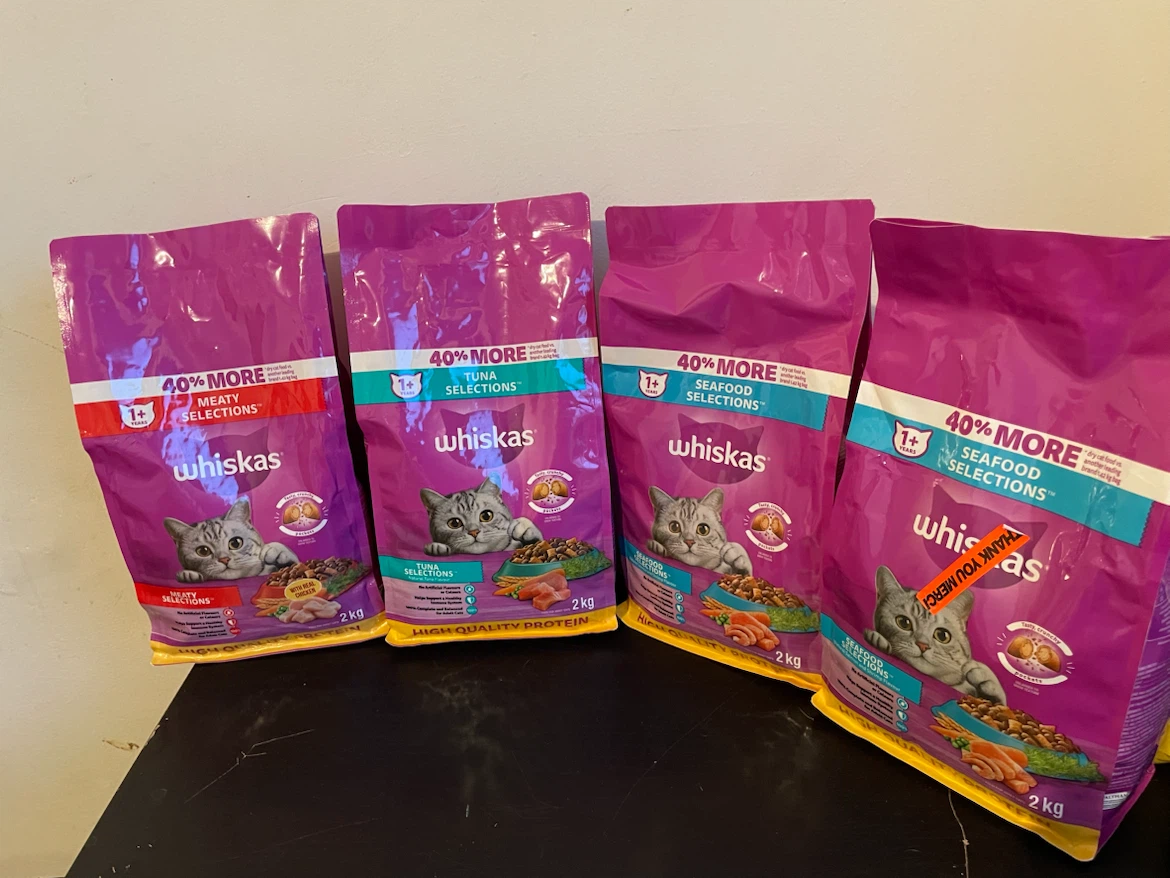 Brand New Whiskas Dry Cat Food Lot - photo 2