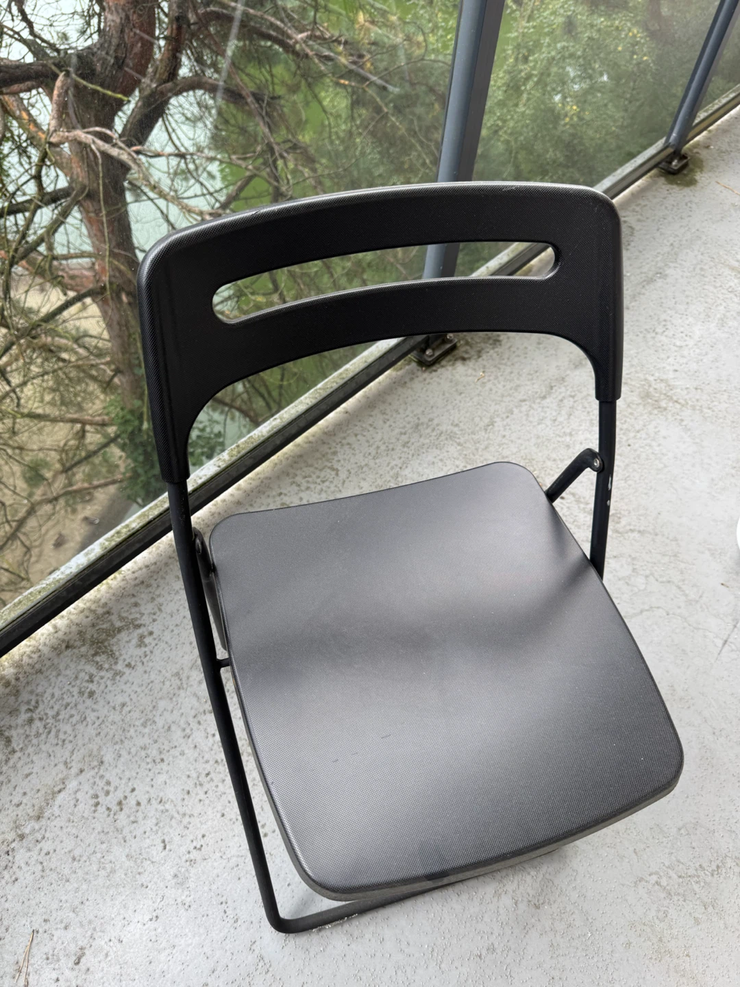 Black Folding Chair - photo 2