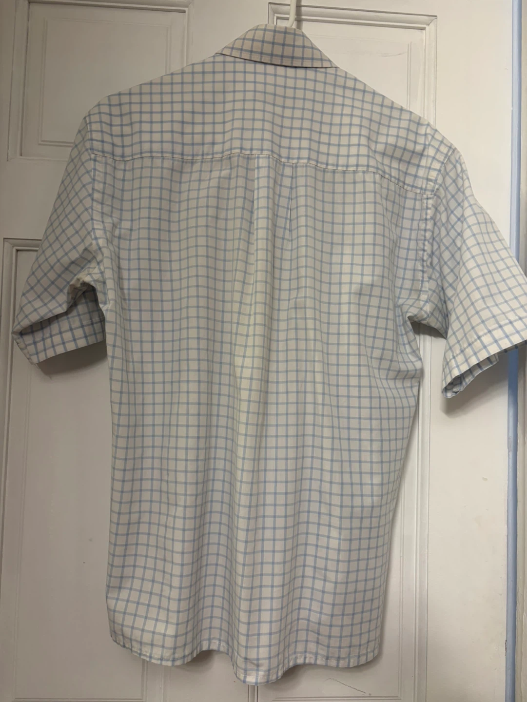 Attention Short Sleeve Button-Up Shirt - photo 3