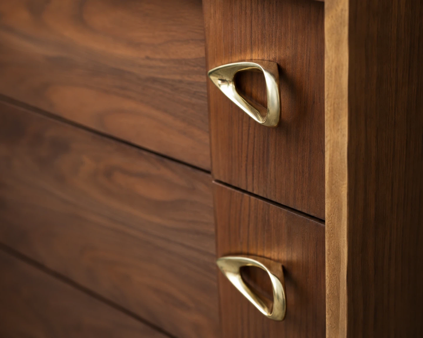 ✨Vintage Viscol Walnut Tallboy Dresser | Mid-Century Modern - photo 3