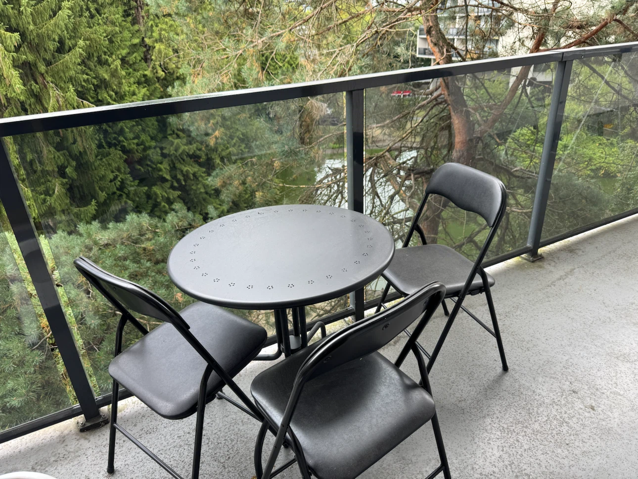 Balcony Folding Table and Chair Set
