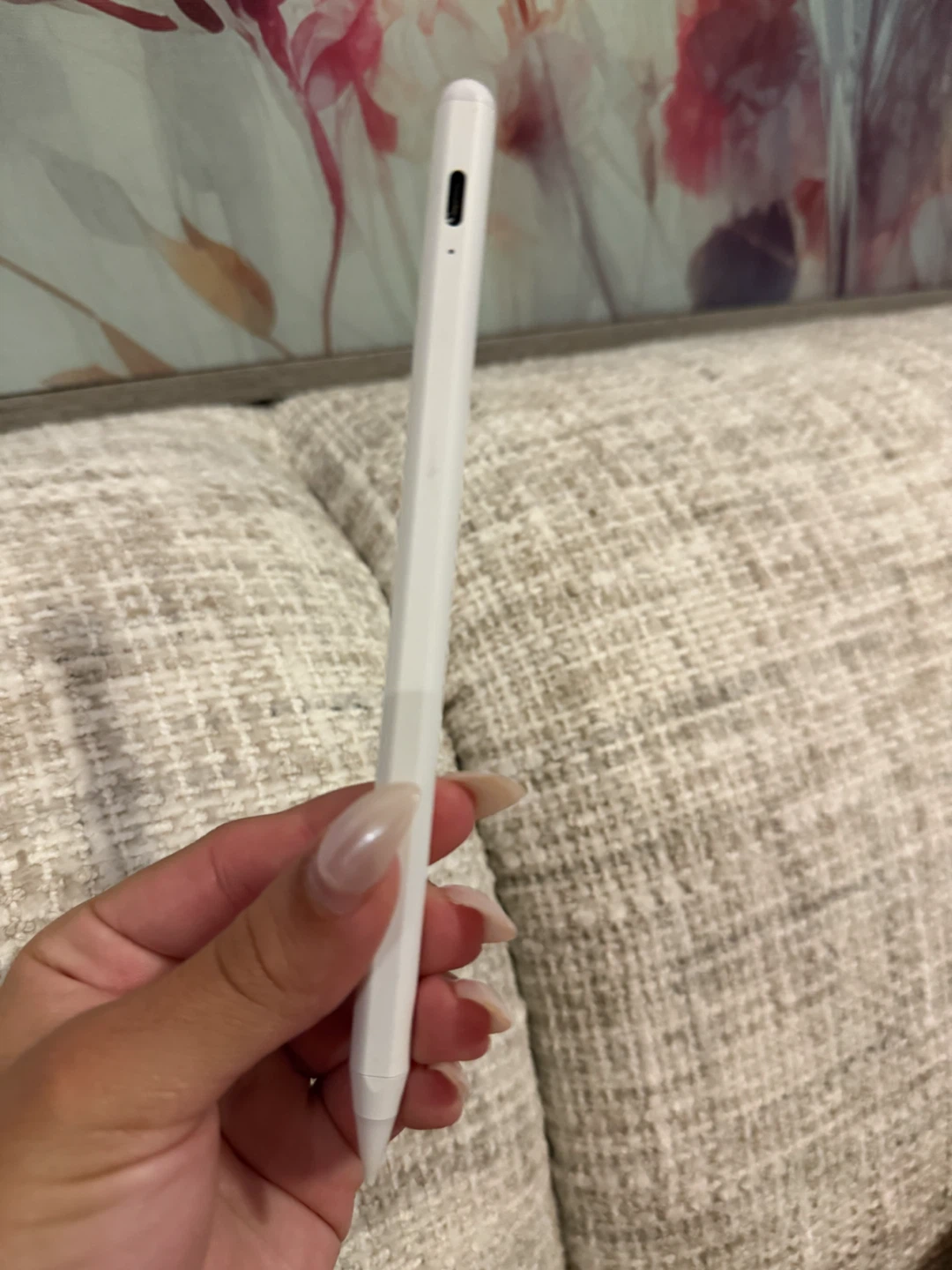 Rechargeable Active Stylus Pen for iPad – White